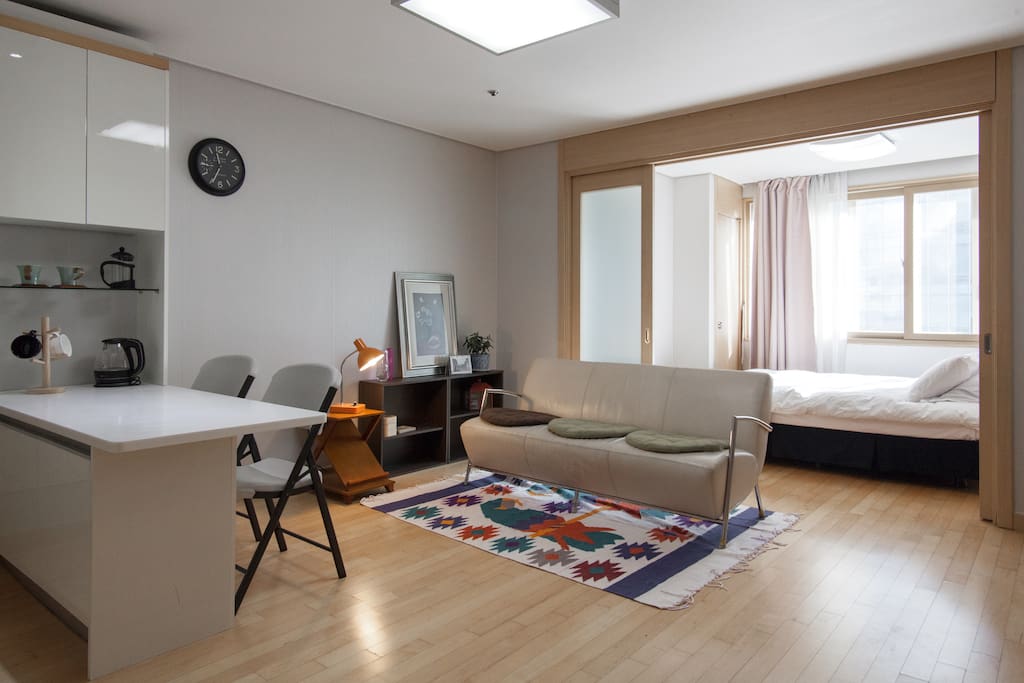 Spacious living room and Dinning Room