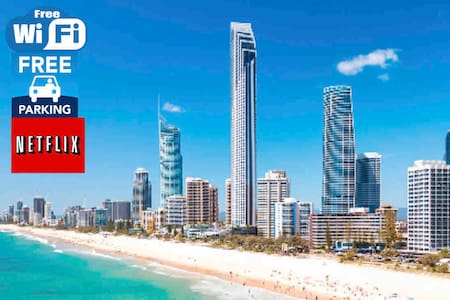 Bright SeaGem-Apart Surfers & Beaches at doorstep!