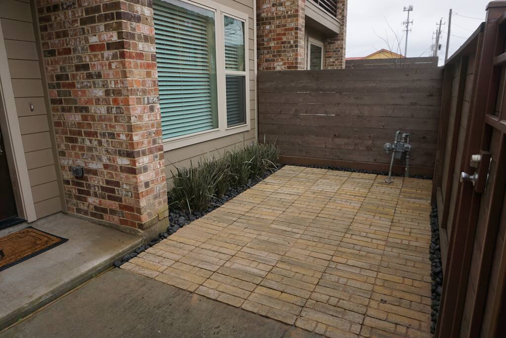 Newly updated patio!