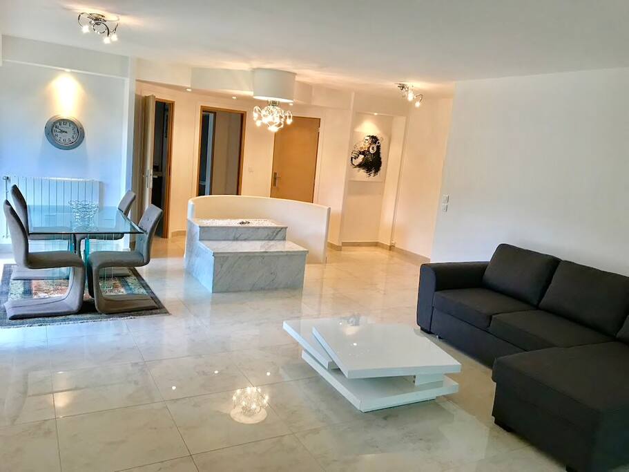 Salon principal de 47m2 donnant sur le jardin