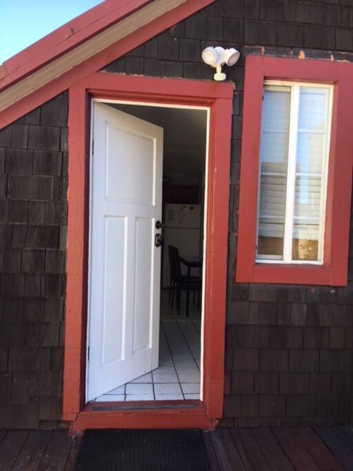 front door to your apt.