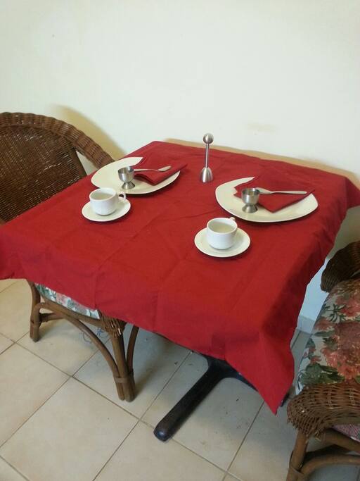 Breakfast nook