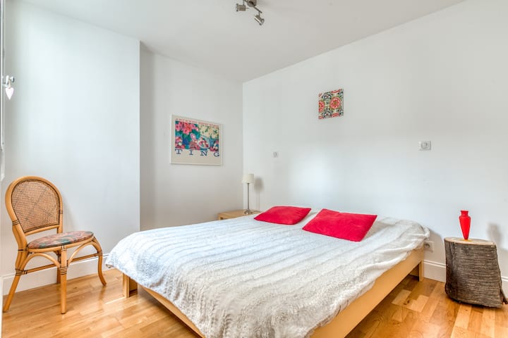 Bedroom 1, quiet, great for parents