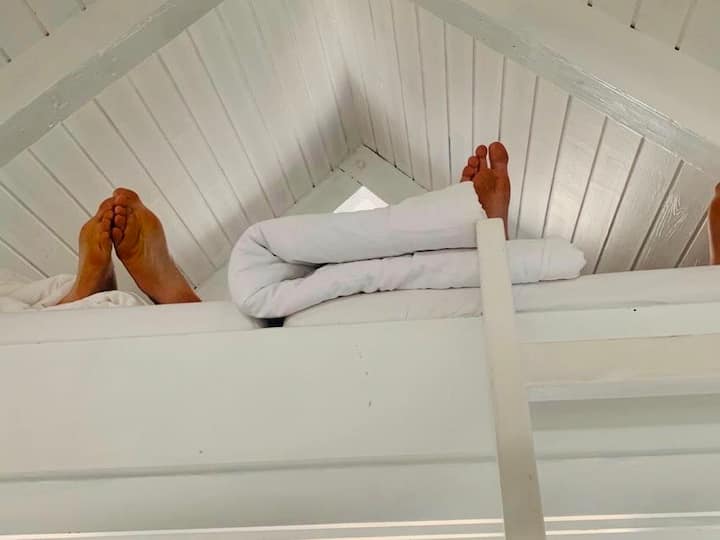 Dormitorio en la azotea:-)