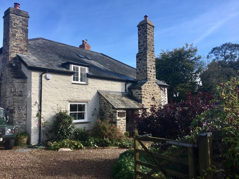 The front of the house - from the road