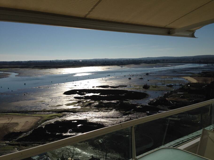 vue sur le bassin