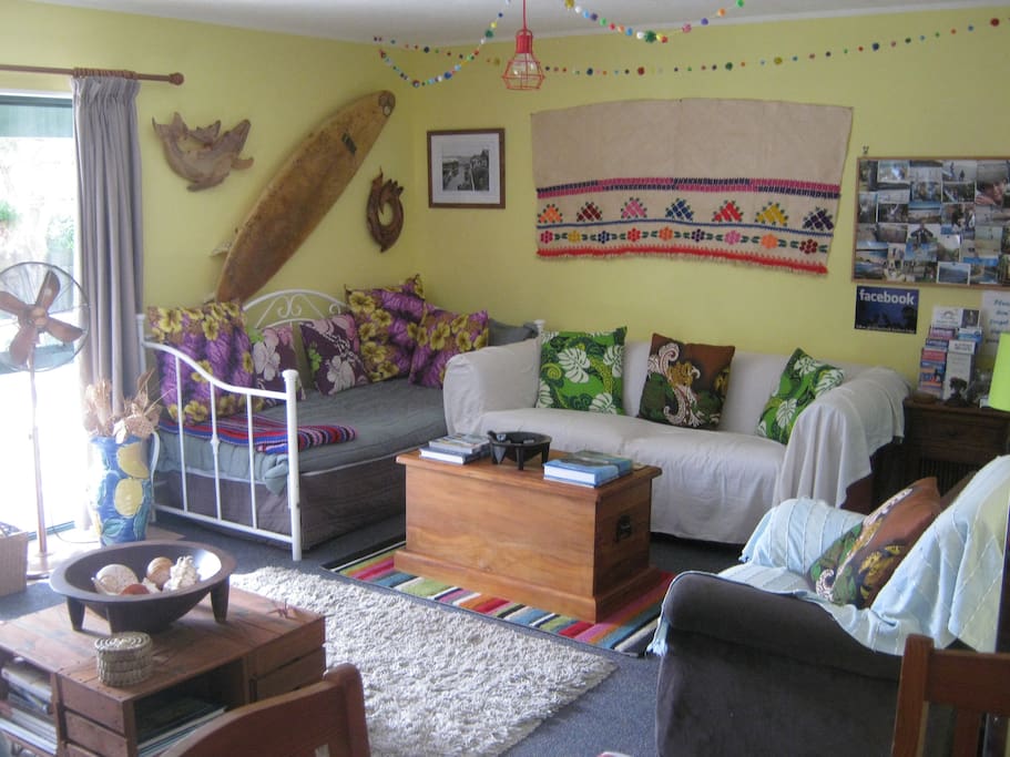 The comfortable Lounge.