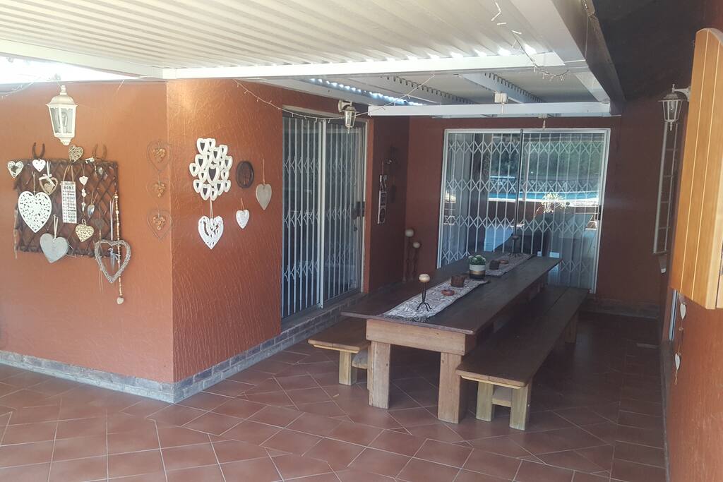 Outside table