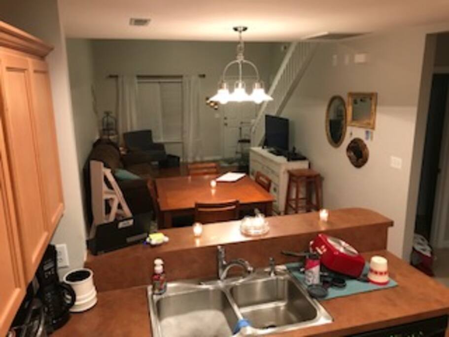 Downstairs