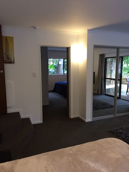 Looking from main bedroom to 2nd bedroom