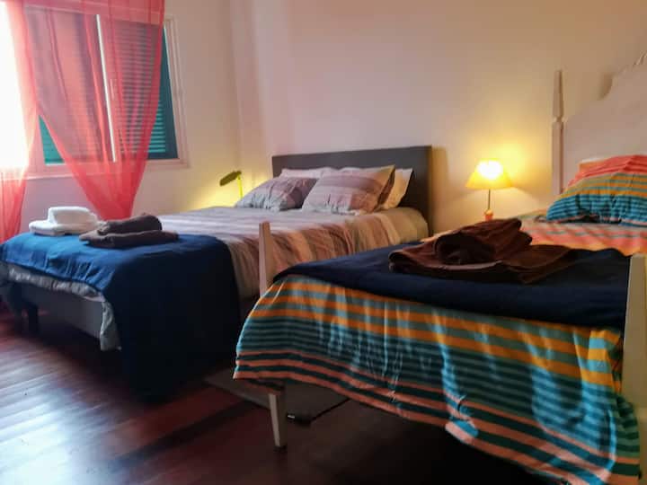Quarto 1 - Triplo - vista mar
