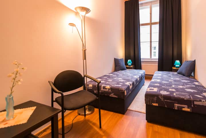 Third bedroom 13m2 with two beds 90x200cm