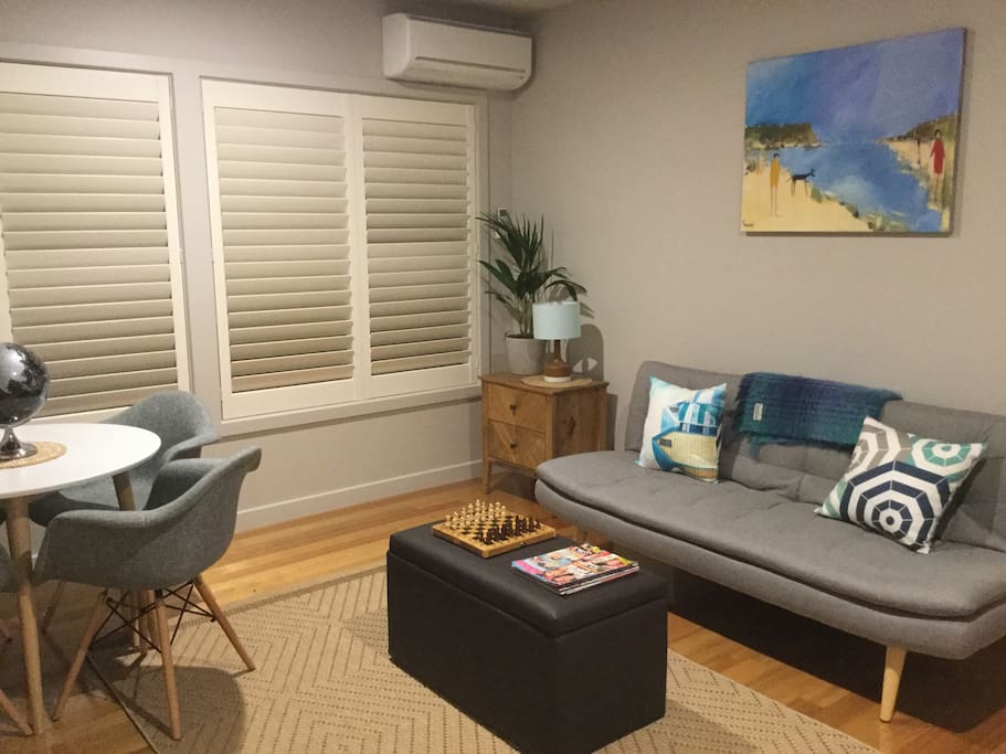Sunroom is a great space to relax in quiet surrounds. Games are available for your entertainment.