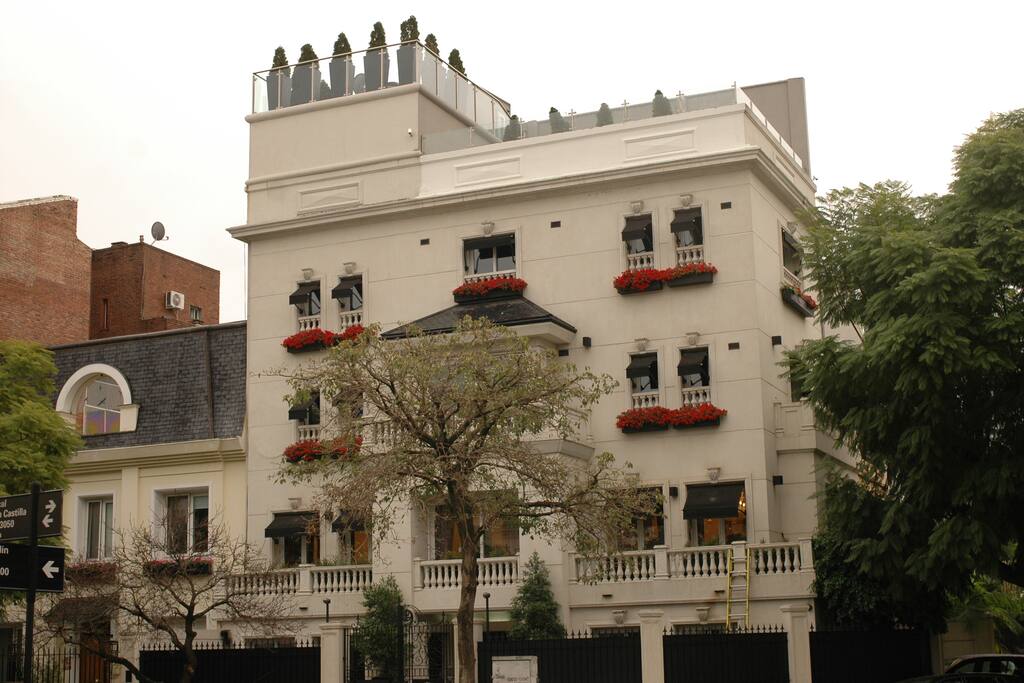 Fachada de la casa