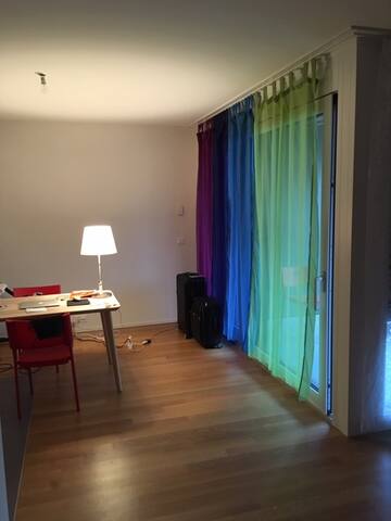 Beautiful studio,  40 sq, 12' walk from RS