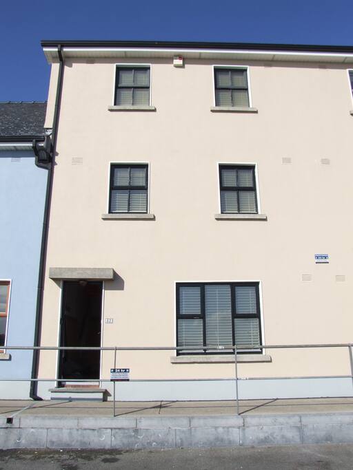 Townhouse from outside
