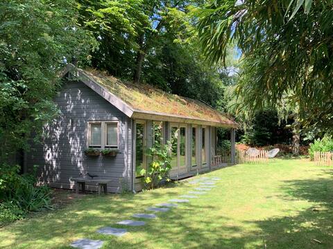 Breda, Garden House with Sauna and Wooden stove