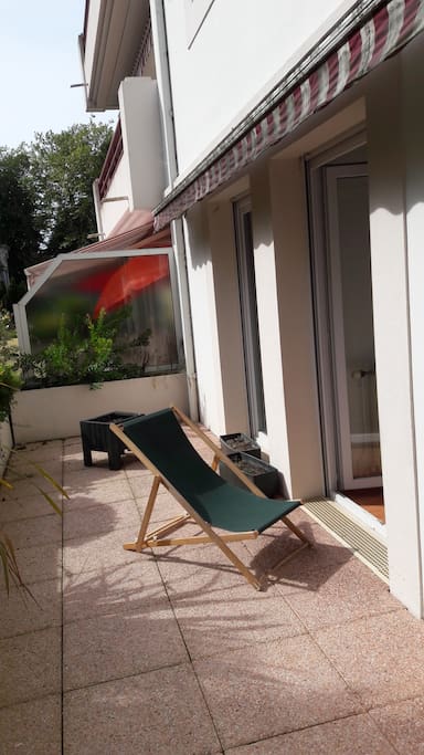 terrasse à disposition