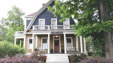 Tar Heel Manor - large, historic Greensboro house