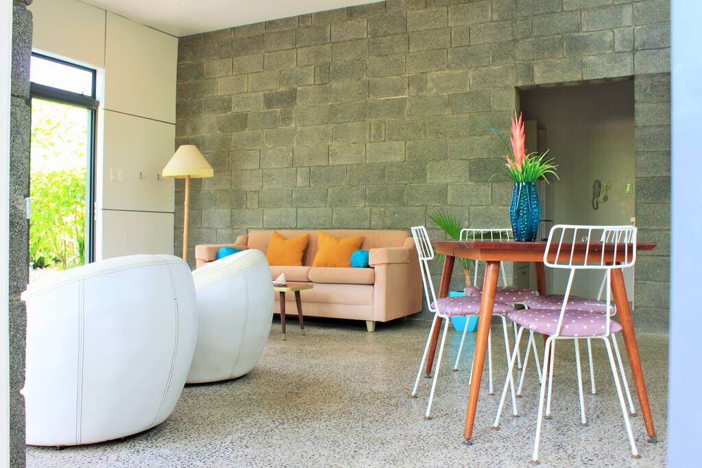 Living and dinning area