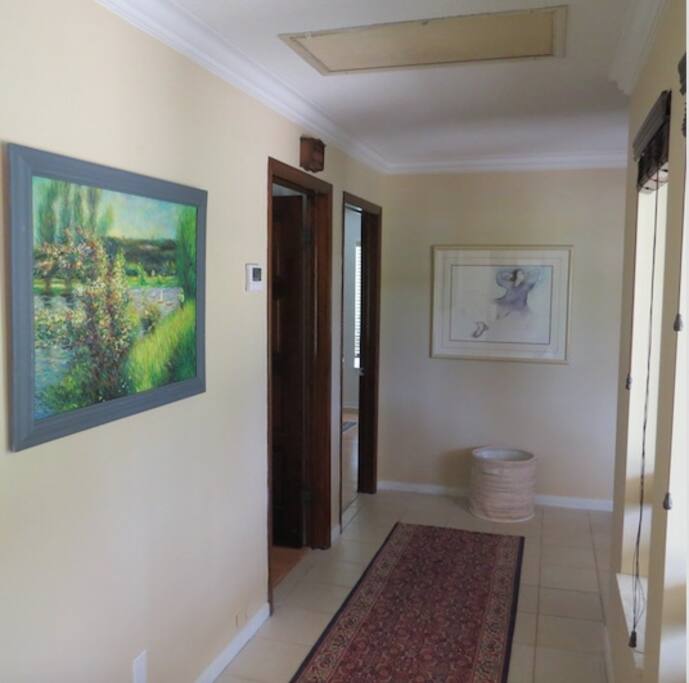 Hallway to bedrooms