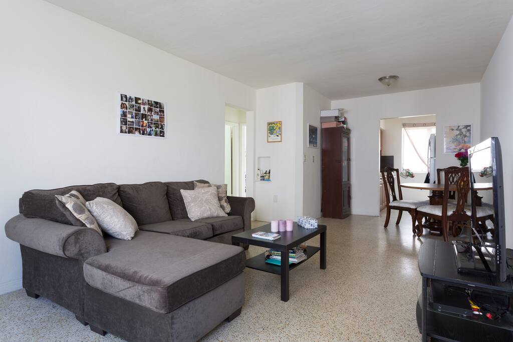 Nice and spacious living room.
