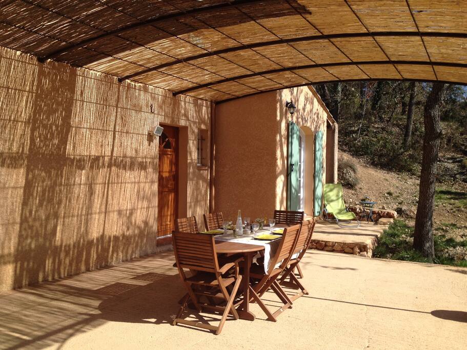 Terrasse côté sud