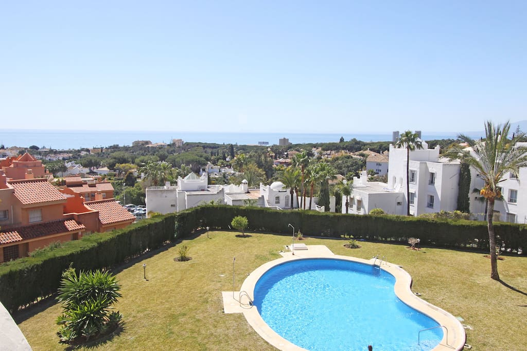 amazing panorama view from the 2 roof terrazes