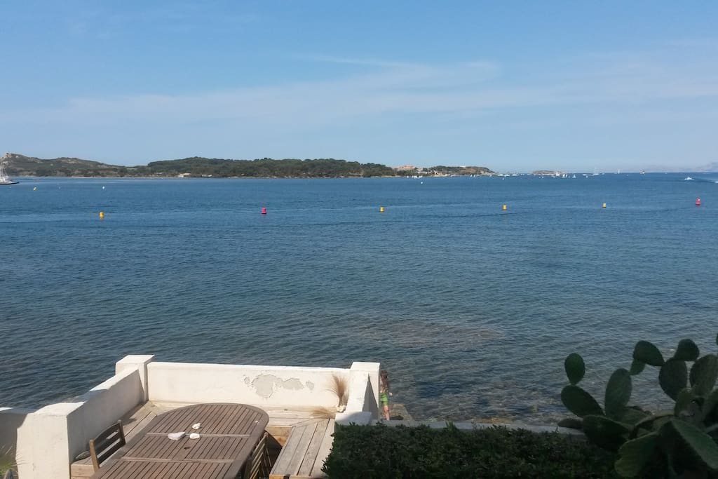 Vue depuis le jardin