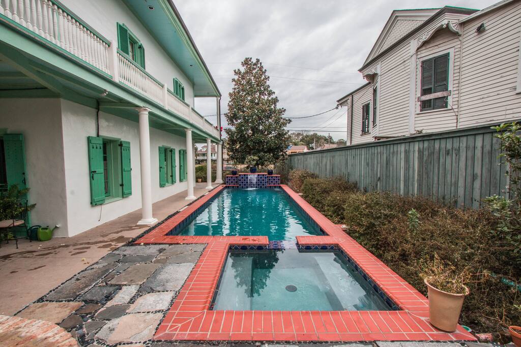 The Hot-tub and Pool Area