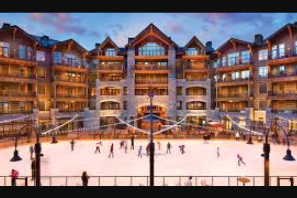 Ice Skating in the Heart of the Village