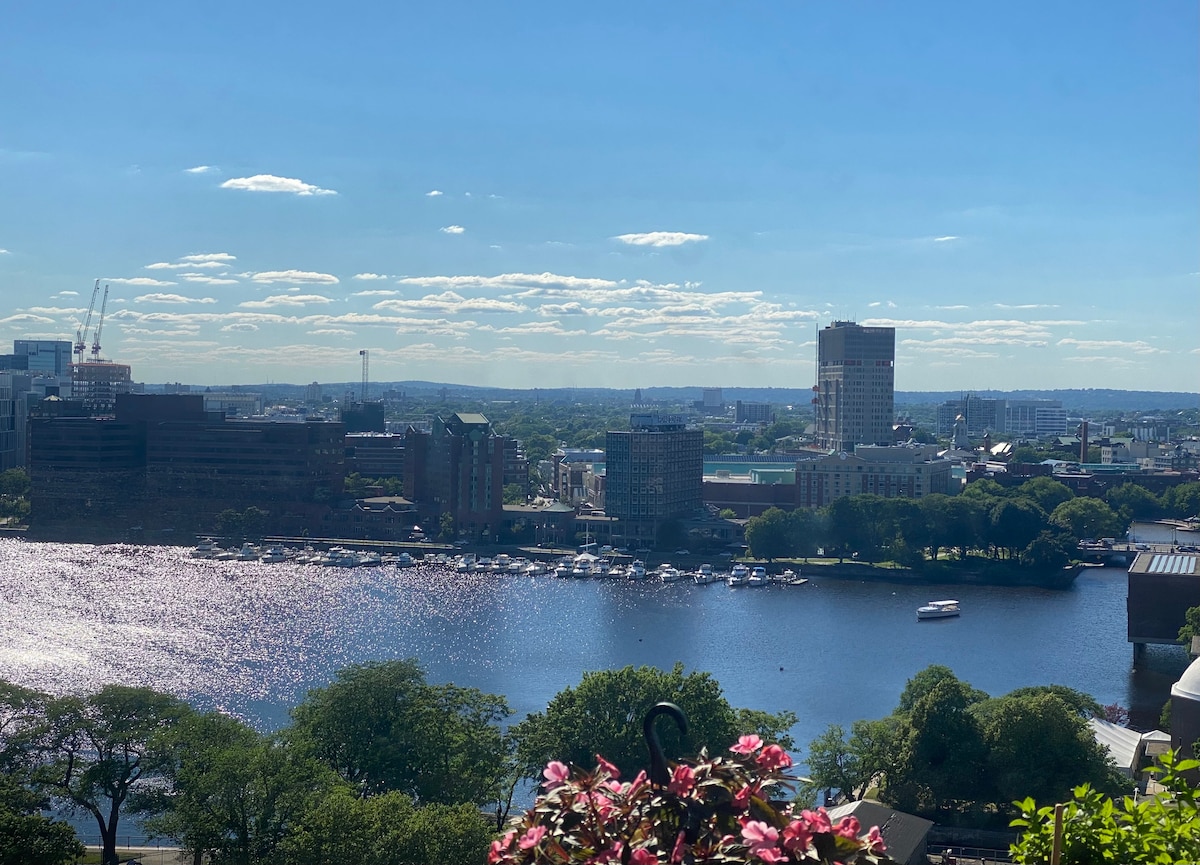 Mwonekano wa chumba cha kulala wakati wa majira ya joto