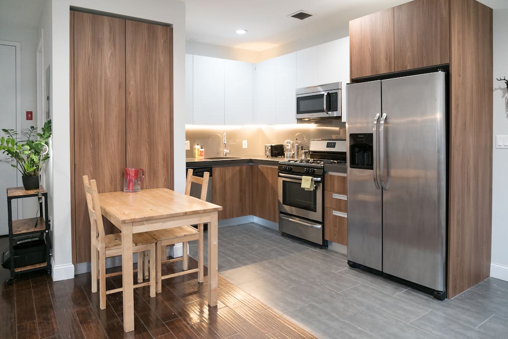 Shared Kitchen and Dining Table