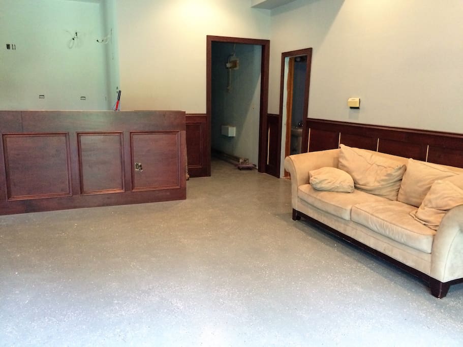 Full walk-out basement. Large, roomy, basic needs.