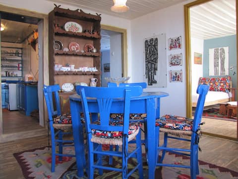 Traditional artistic stone built house