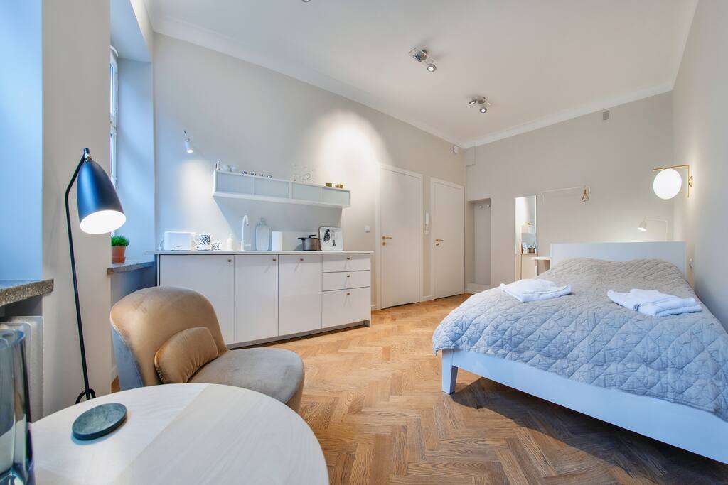 Św. Ducha 59/61 Apartament 1 dla 2 osób - 그단스크(Gdańsk)의 아파트에서 살아보기, pomorskie, 폴란드