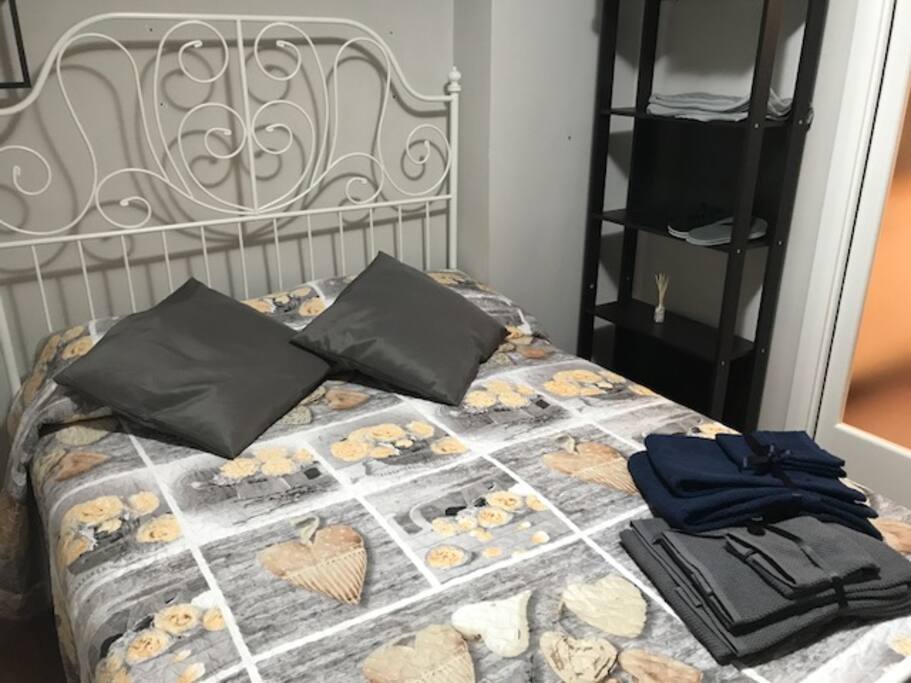 Particolare della camera matrimoniale