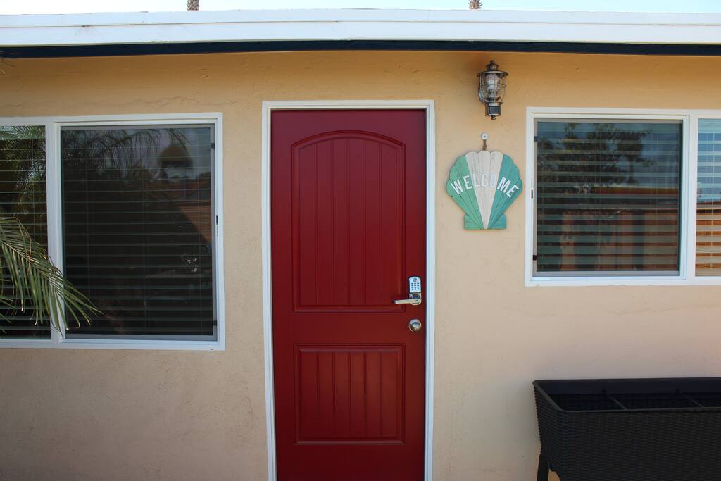 Cottage front door