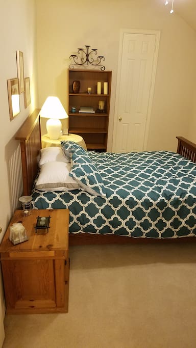Bedroom and walk-in closet