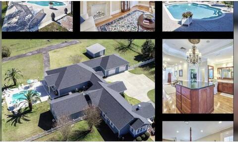 Sunset Blue House - Secluded Pool Home on 4+ acres