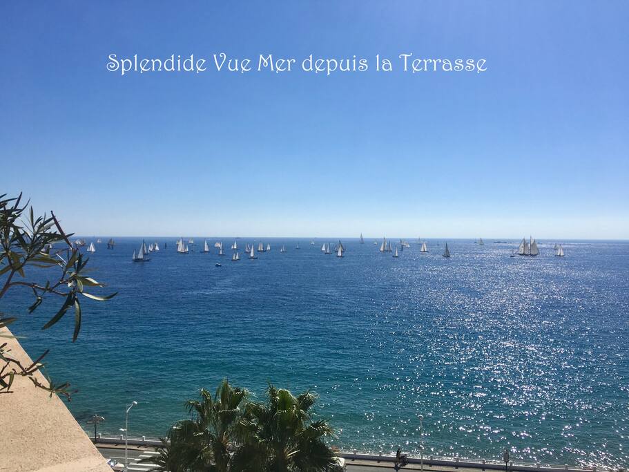 Splendide Vue Mer depuis la Terrasse