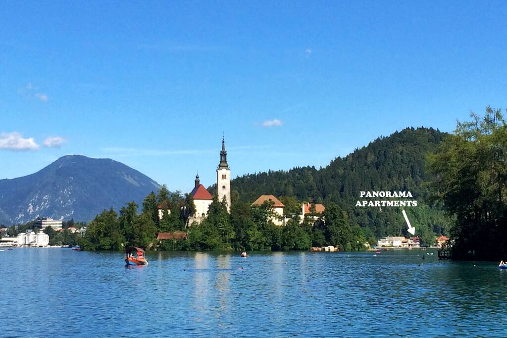 Panorama Apartments- location