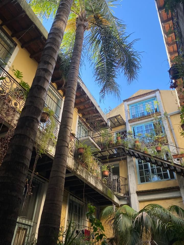 Loft com pátio em San Telmo