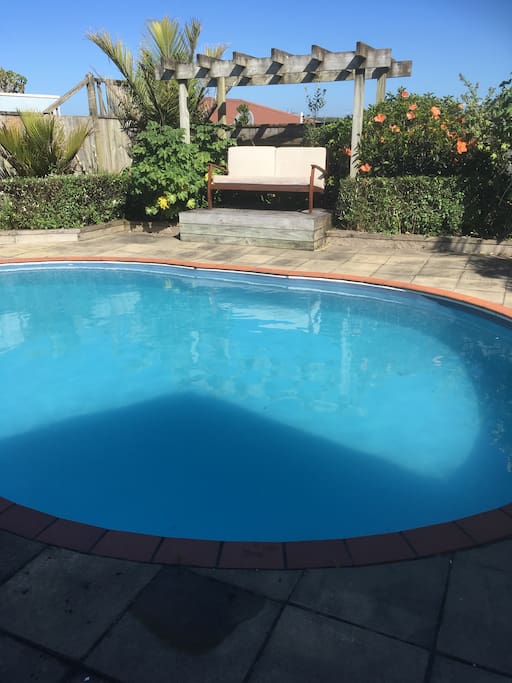 Pool available for a dip