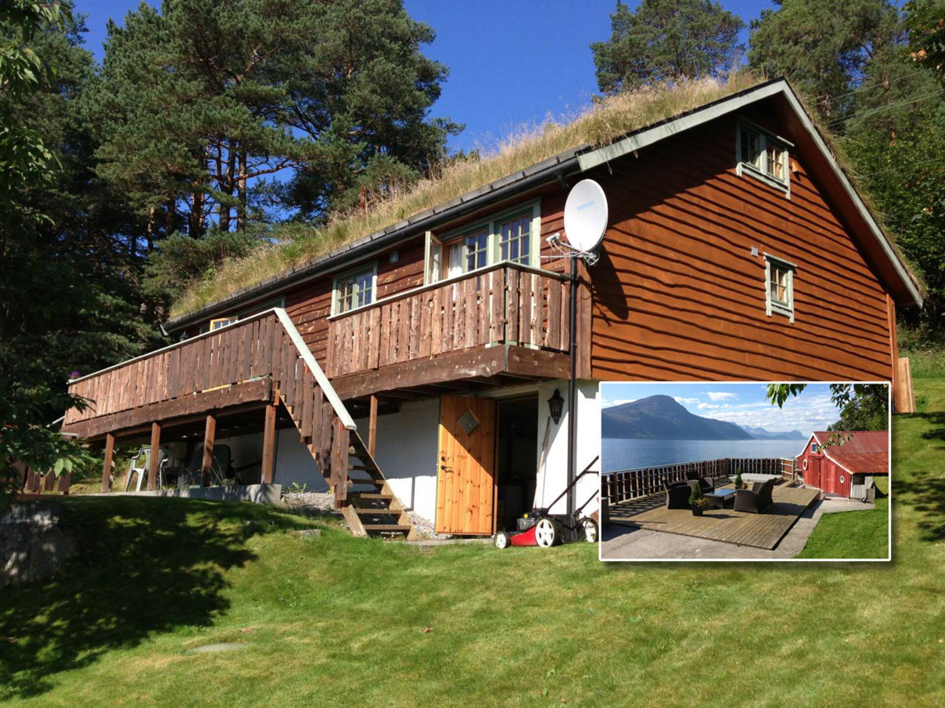 Summerhouse by the fjord