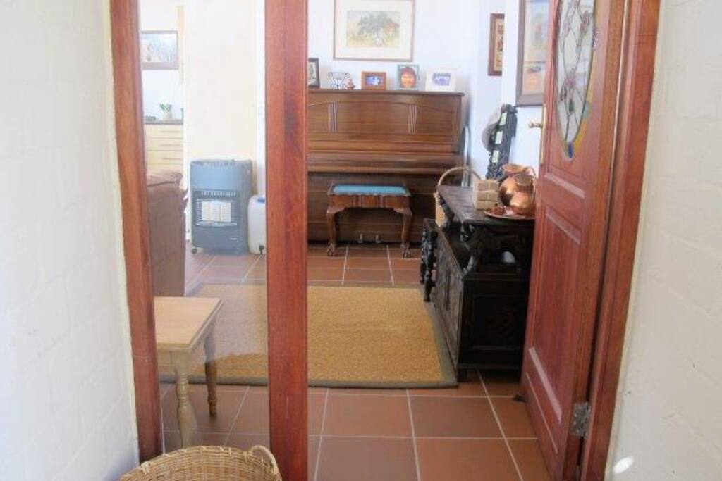 Warm and Friendly entrance