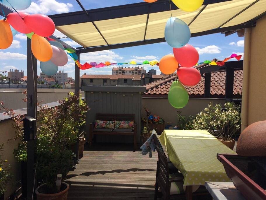 Vue de la terrasse
