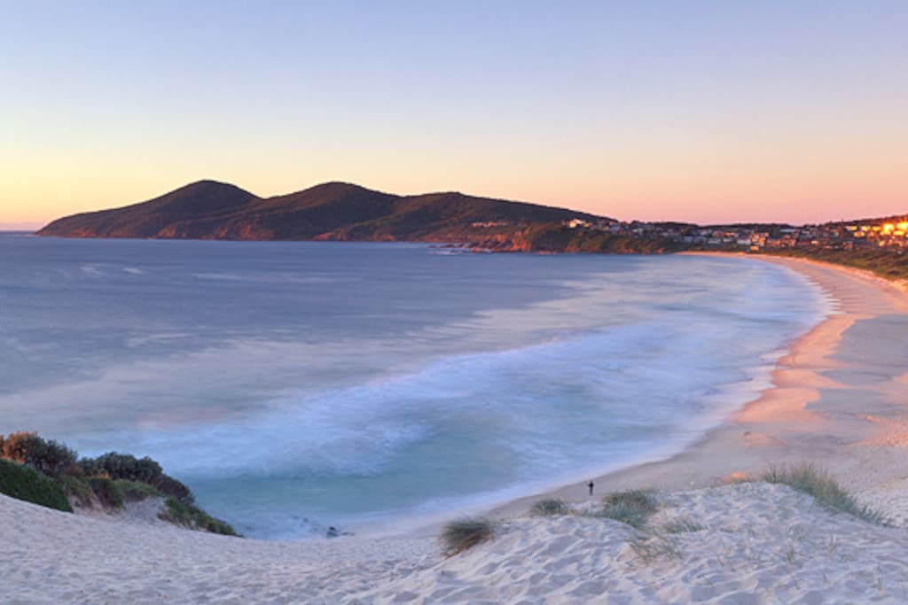 One Mile Beach- 100 metres from doorstep