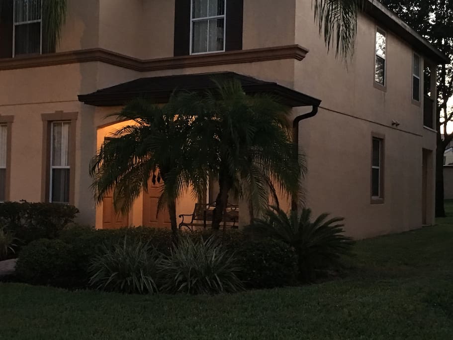 Our Townhouse in the evening