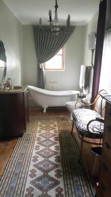 Spacious bathroom